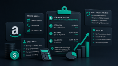 Amazon Ads Freelancer Cost – Pricing Overview 2026